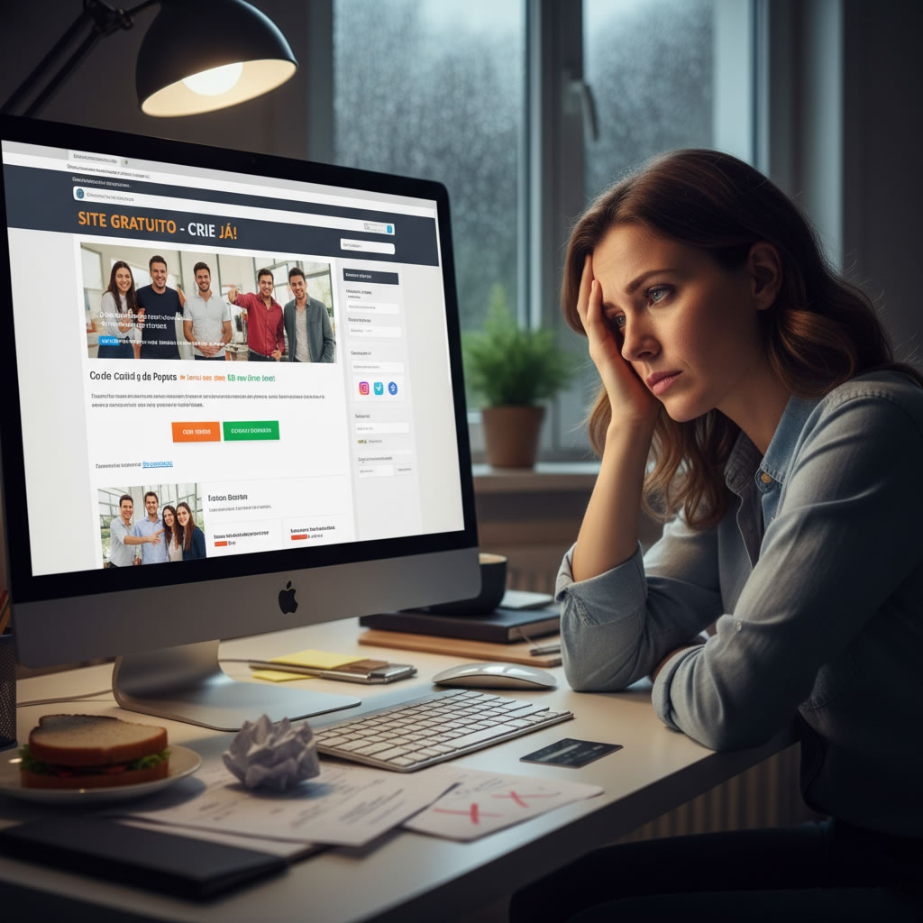 O erro que custa caro: achar que site pronto é o mesmo que site profissional