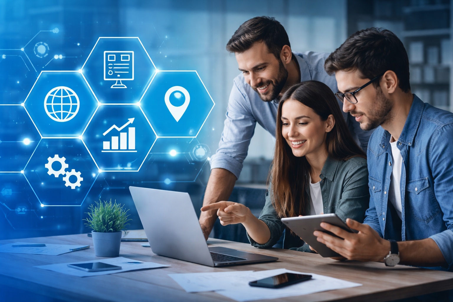 O que faz uma empresa passar mais confiança na internet, mesmo sendo menor?