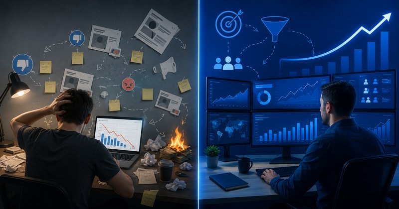 O que diferencia uma campanha profissional de uma campanha amadora?