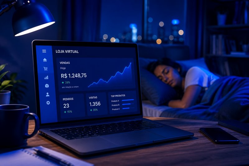 Enquanto você dorme, seu concorrente continua faturando
